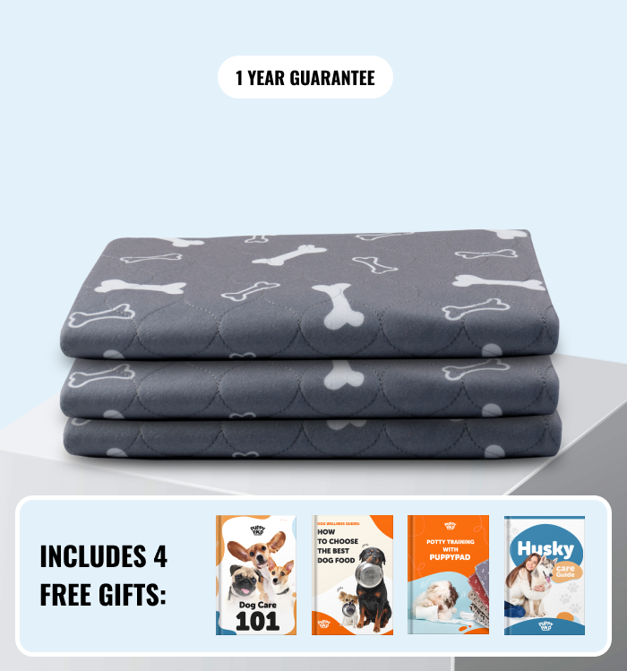3 Pack PuppyPad + 4 Free Gifts