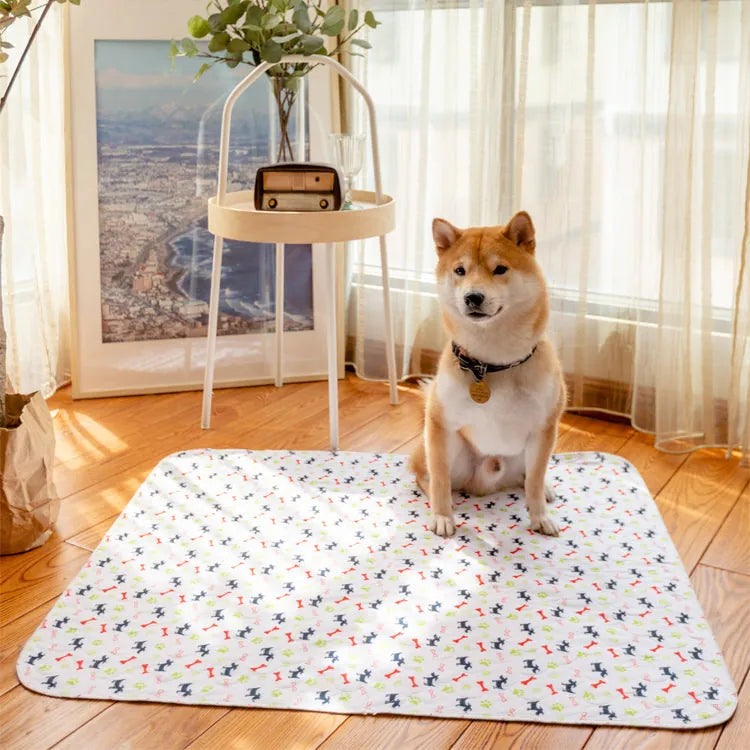 Puppy pads vert réutilisable Misoko - Chiens et Chats Naturellement